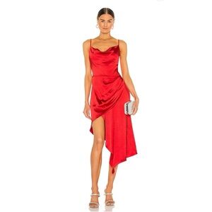 REVOLVE Jacinda Dress in Poppy Red - worn once
